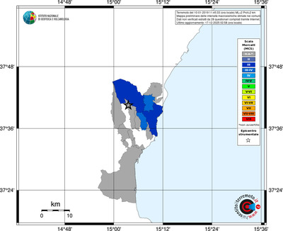Mappa MCS - territori comuni