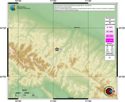 Mappa comuni con almeno 3 questionari