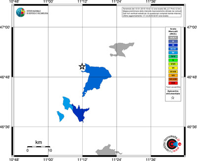 Mappa MCS - territori comuni
