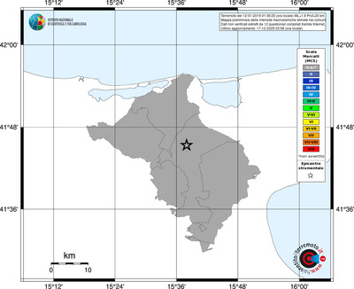 Mappa MCS - territori comuni