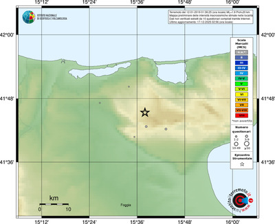 Mappa MCS - località