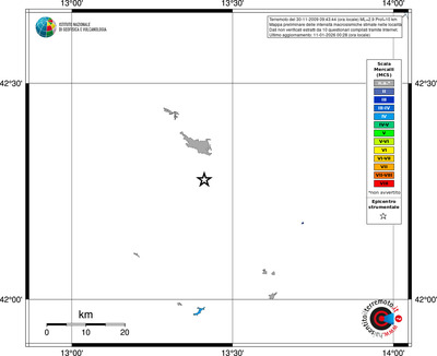 Mappa MCS - territori località