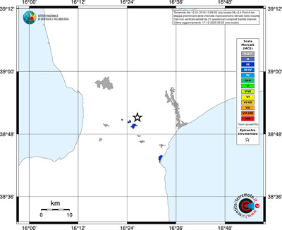 Mappa MCS - territori località