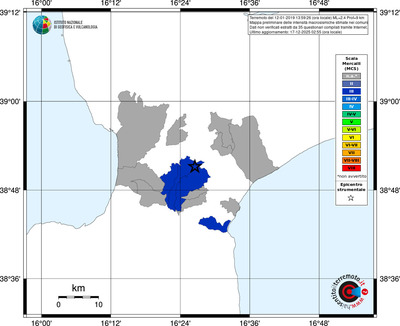 Mappa MCS - territori comuni