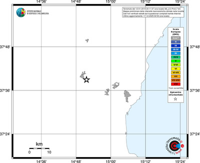 Mappa EMS - territori località