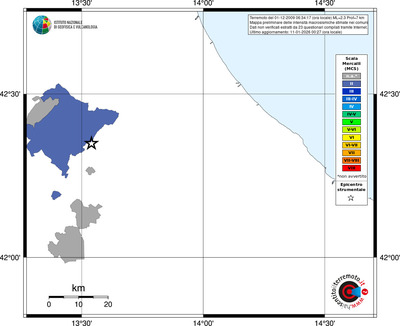 Mappa MCS - territori comuni