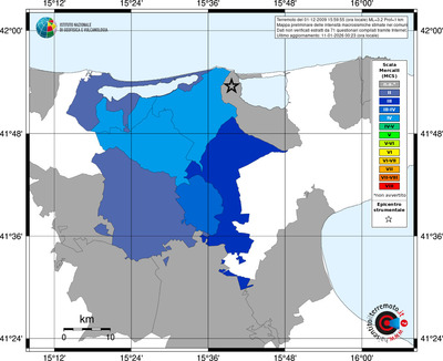 Mappa MCS - territori comuni