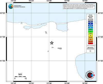 Mappa MCS - territori località