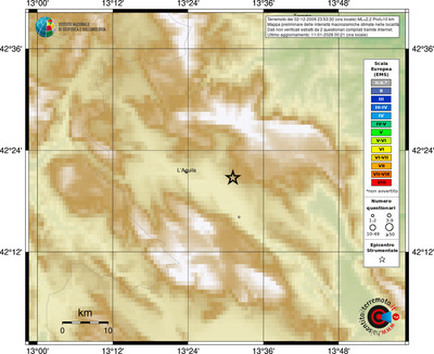 Mappa EMS - località