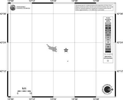 Mappa EMS - territori località