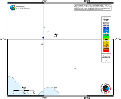 Mappa MCS - territori località