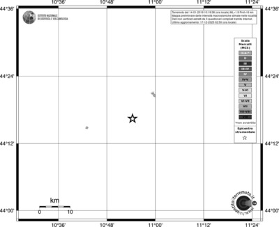 Mappa MCS - territori località