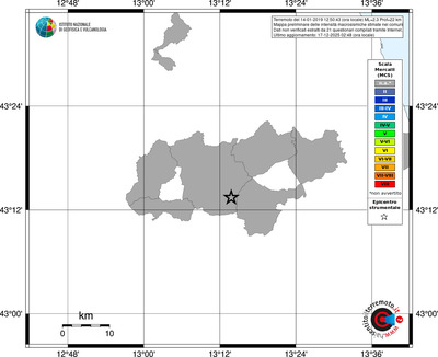 Mappa MCS - territori comuni