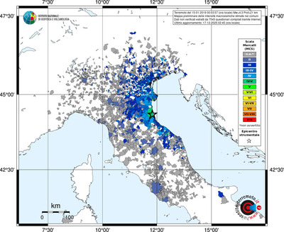 Mappa MCS - territori comuni