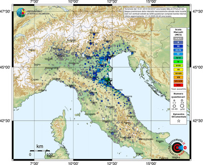 Mappa MCS - località