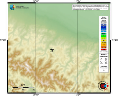Mappa MCS - località