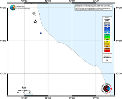 Mappa MCS - territori località