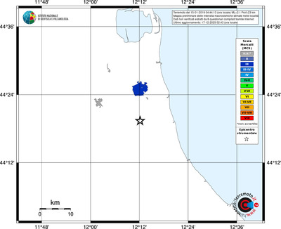 Mappa MCS - territori località