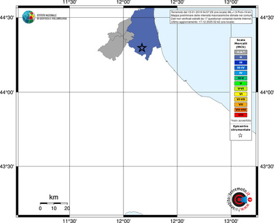 Mappa MCS - territori comuni