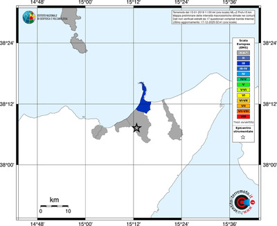 Mappa EMS - territori comuni