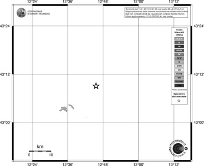 Mappa MCS - territori località