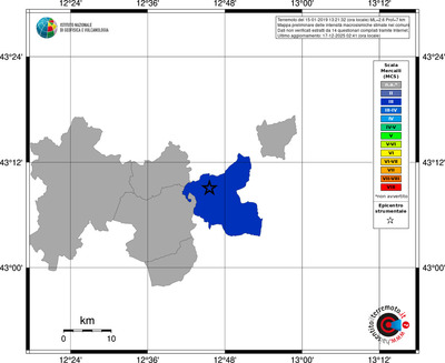 Mappa MCS - territori comuni