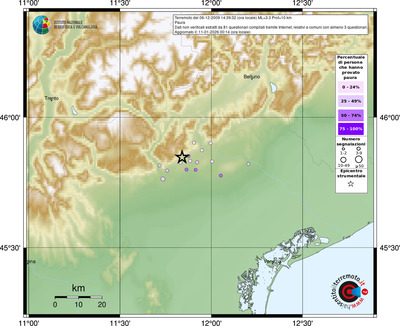 Mappa comuni con almeno 3 questionari