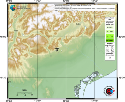 Mappa comuni con almeno 3 questionari