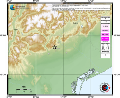 Mappa comuni con almeno 3 questionari