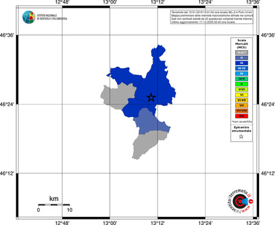Mappa MCS - territori comuni