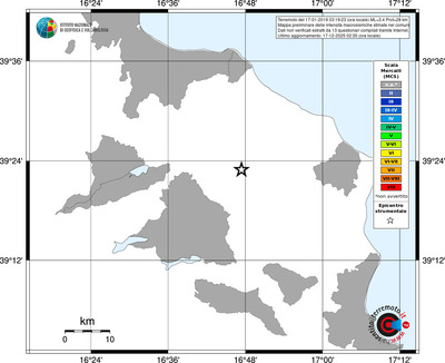 Mappa MCS - territori comuni