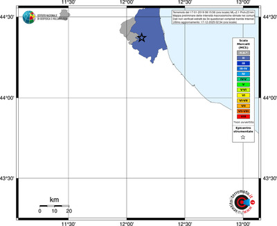 Mappa MCS - territori comuni