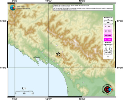 Mappa comuni con almeno 3 questionari