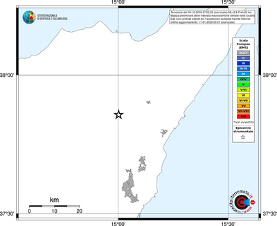 Mappa EMS - territori località
