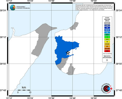 Mappa MCS - territori comuni