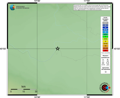 Mappa EMS - località