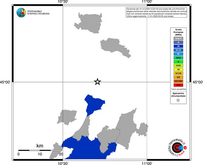 Mappa EMS - territori comuni