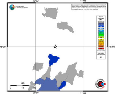 Mappa MCS - territori comuni
