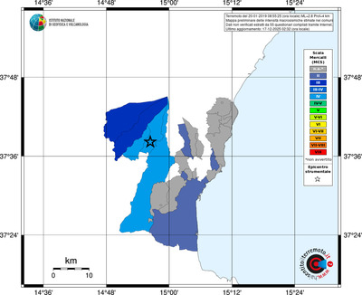 Mappa MCS - territori comuni