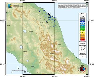 Mappa EMS - comuni