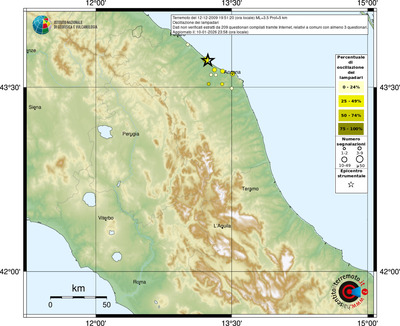 Mappa comuni con almeno 3 questionari
