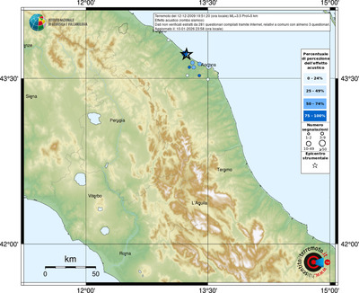 Mappa comuni con almeno 3 questionari