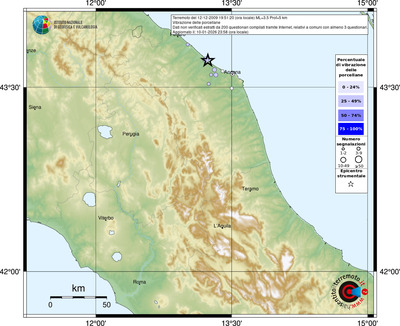 Mappa comuni con almeno 3 questionari