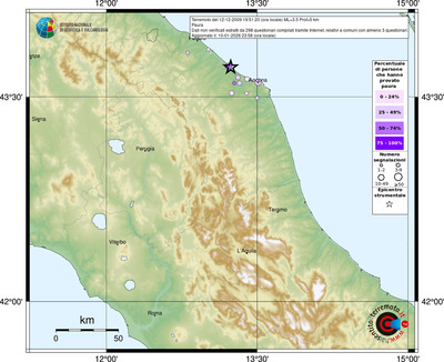 Mappa comuni con almeno 3 questionari