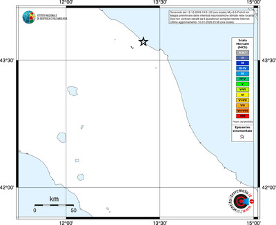 Mappa MCS - territori località