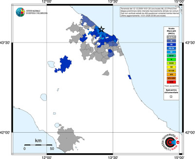 Mappa MCS - territori comuni