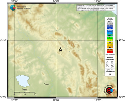 Mappa EMS - località