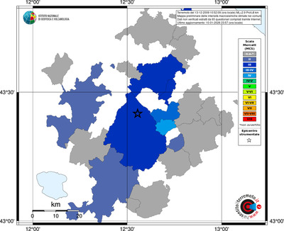 Mappa MCS - territori comuni