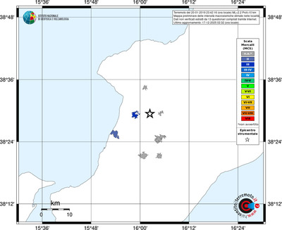 Mappa MCS - territori località