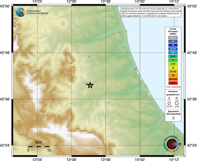 Mappa EMS - località